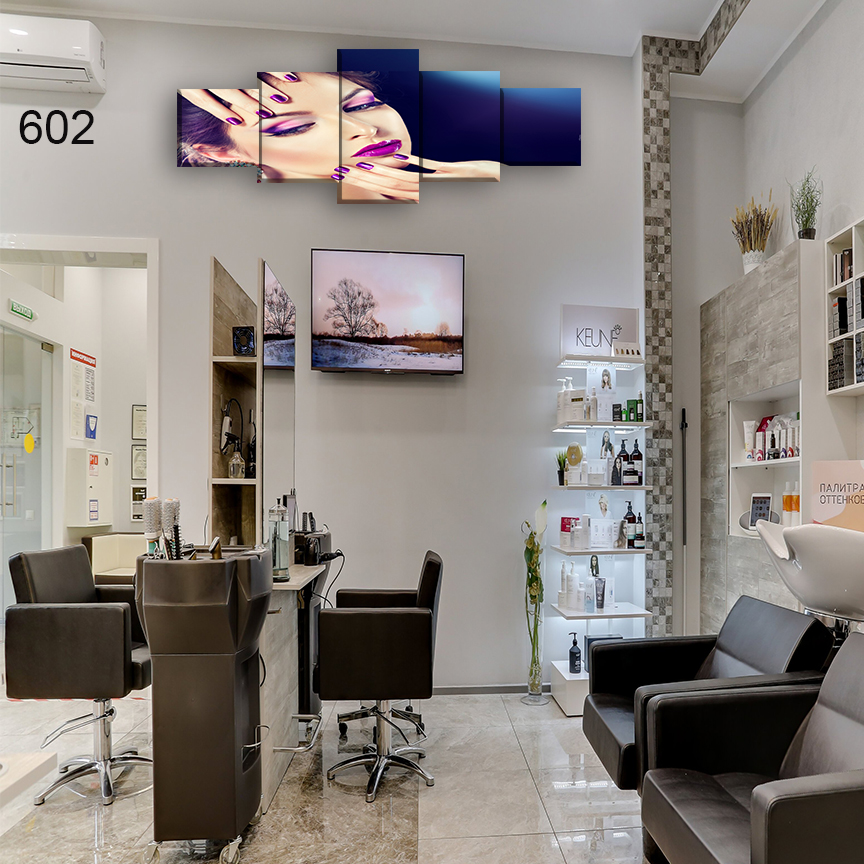 لوحات الحلاقة والتجميل 602a