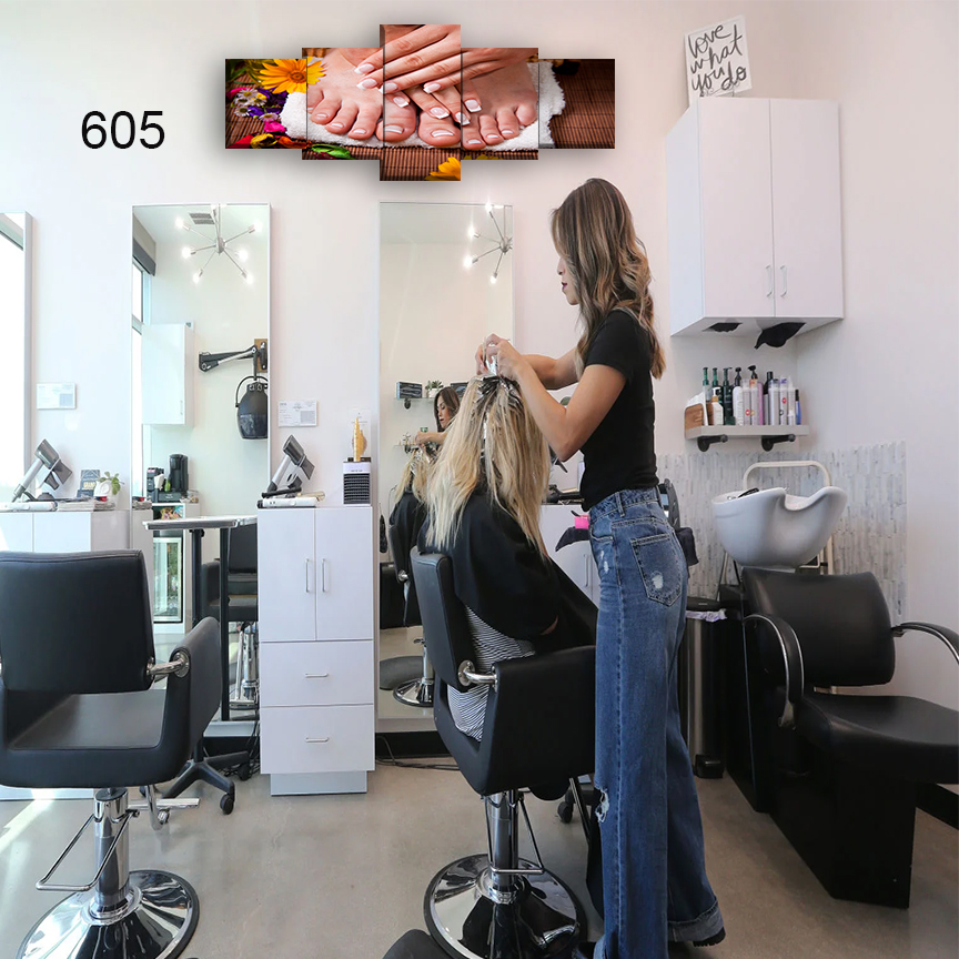 لوحات الحلاقة والتجميل 605b