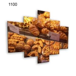 1100:لوحة المخابز والحلويات من خمس اطارات