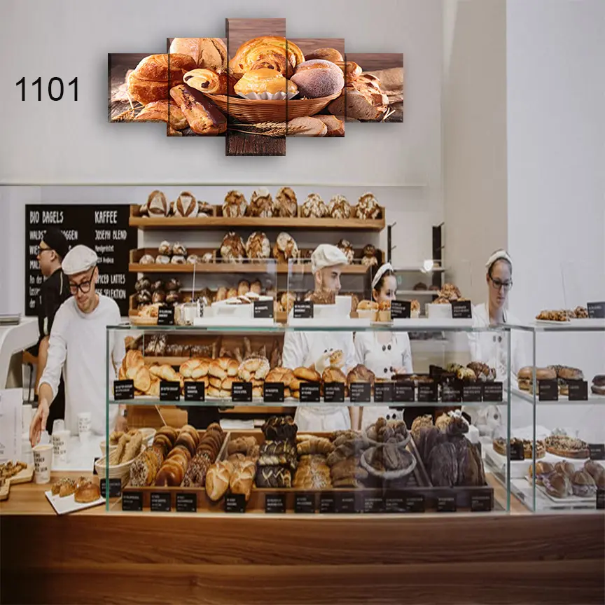 1101:لوحة المخابز والحلويات من خمس اطارات