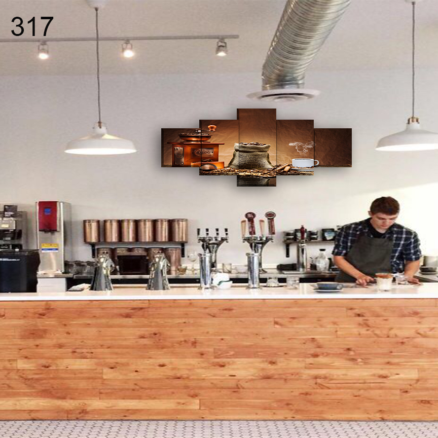 317:لوحة المقاهي من خمس اطارات 317:لوحة المقاهي من خمس اطارات