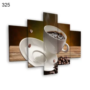 325:لوحة المقاهي من خمس اطارات