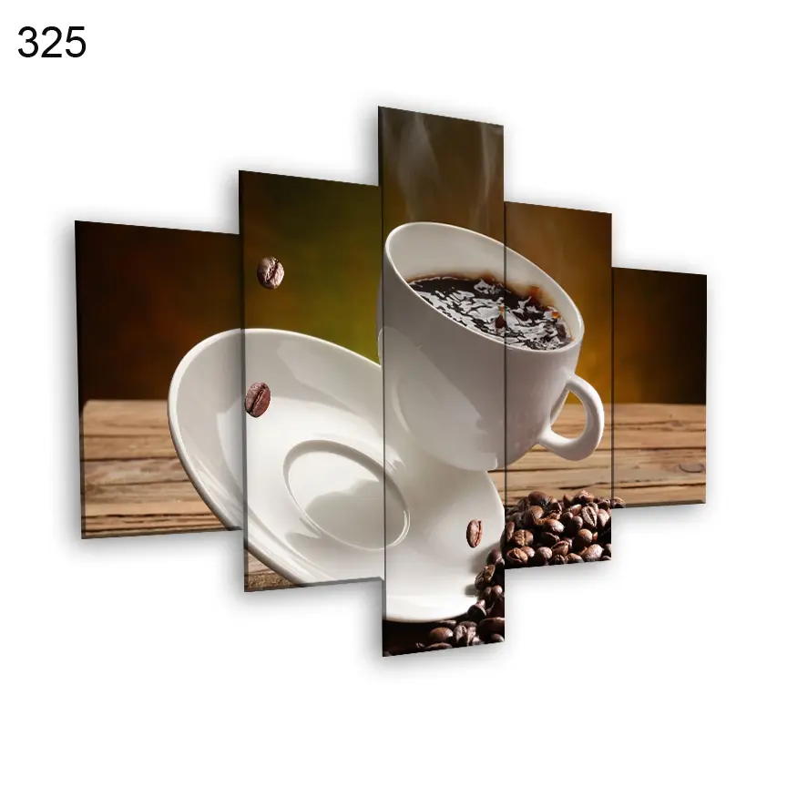 325:لوحة المقاهي من خمس اطارات