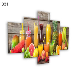 331:لوحة المقاهي من خمس اطارات