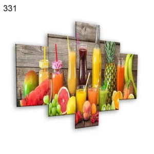 331:لوحة المقاهي من خمس اطارات