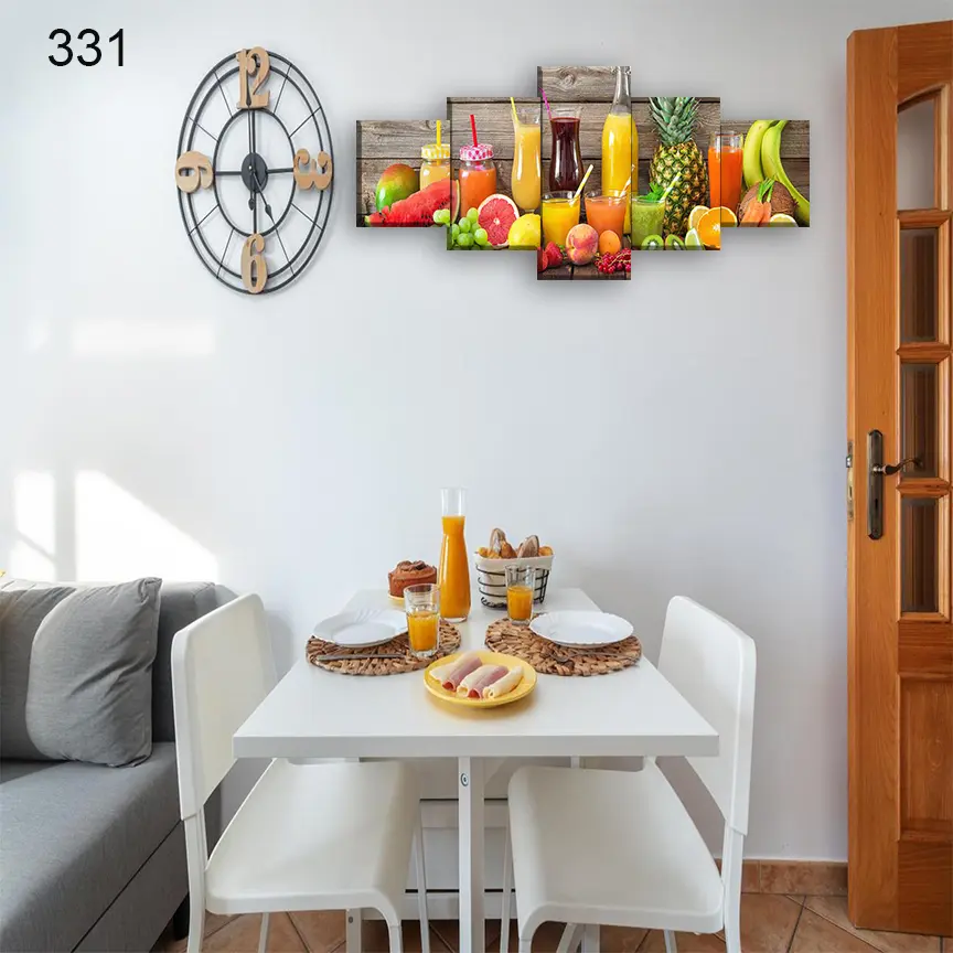 331:لوحة المقاهي من خمس اطارات