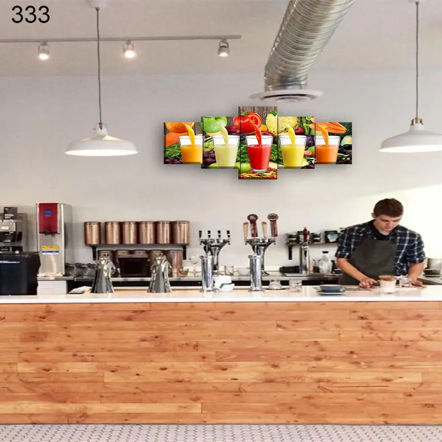 333:لوحة المقاهي من خمس اطارات