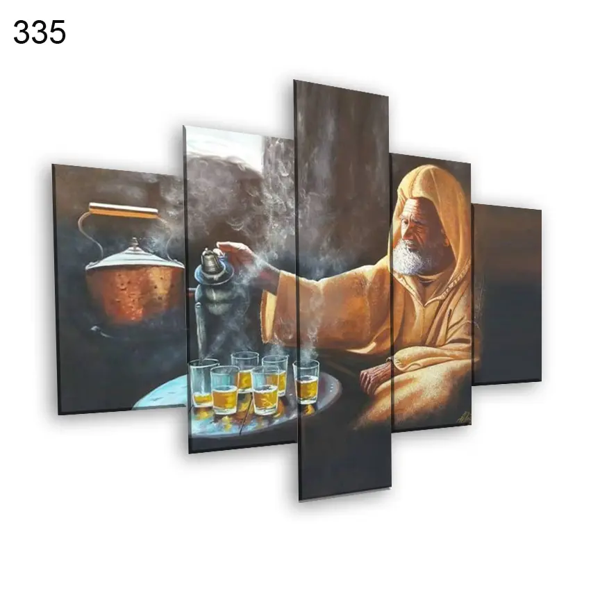 335:لوحة المقاهي من خمس اطارات