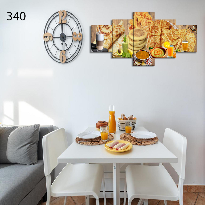 340:لوحة المقاهي من خمس اطارات 340:لوحة المقاهي من خمس اطارات