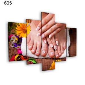 605:لوحة الحلاقة من خمس اطارات