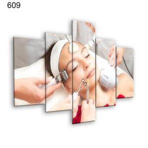 609:لوحة الحلاقة من خمس اطارات