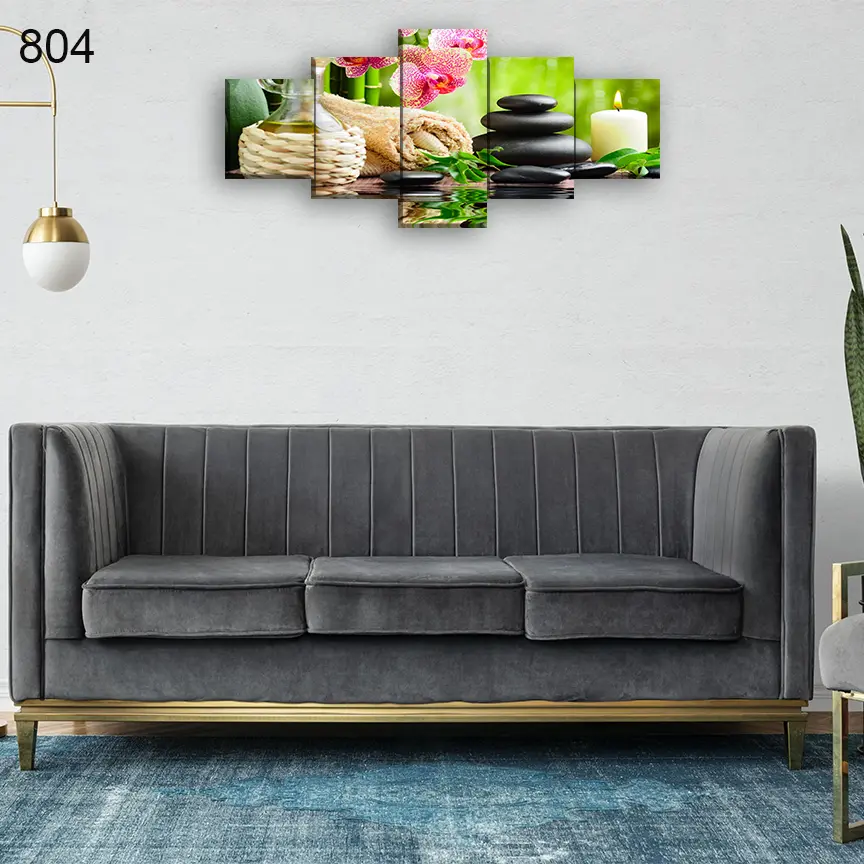 804:لوحة الحجامة من خمس اطارات