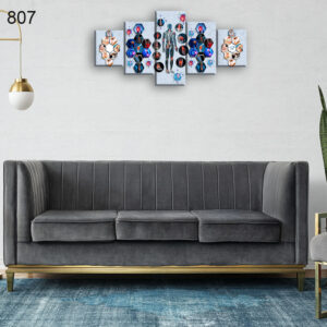 807:لوحة الحجامة من خمس اطارات