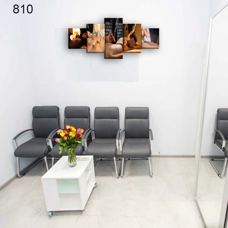 810:لوحة الحجامة من خمس اطارات 810:لوحة الحجامة من خمس اطارات