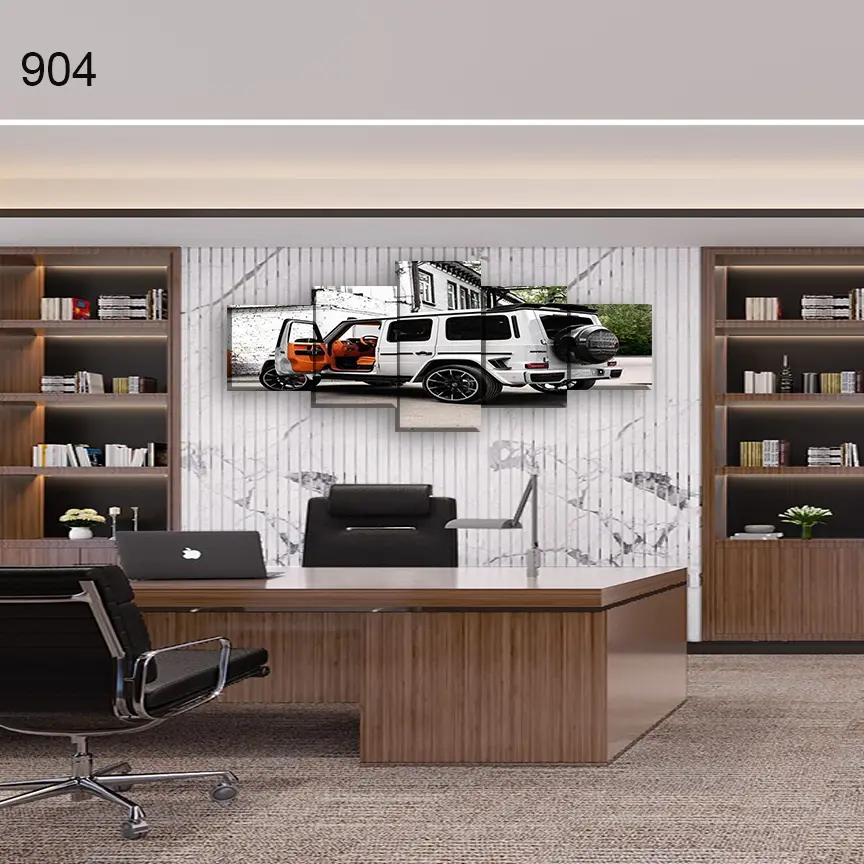 904:لوحة السيارات من خمس اطارات