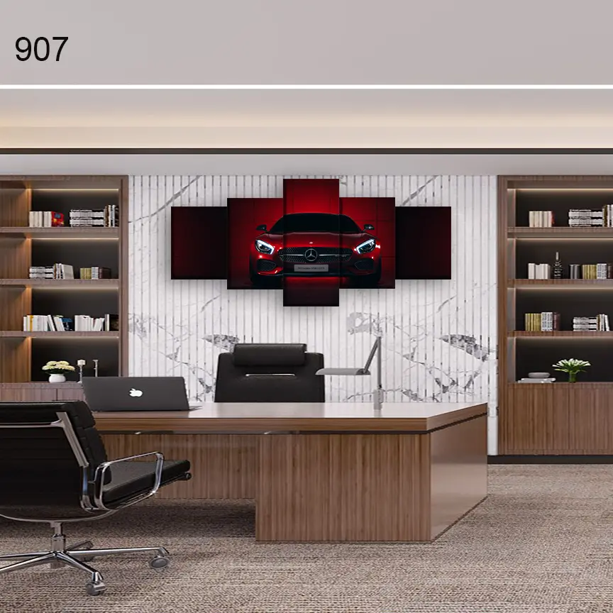 907:لوحة السيارات من خمس اطارات