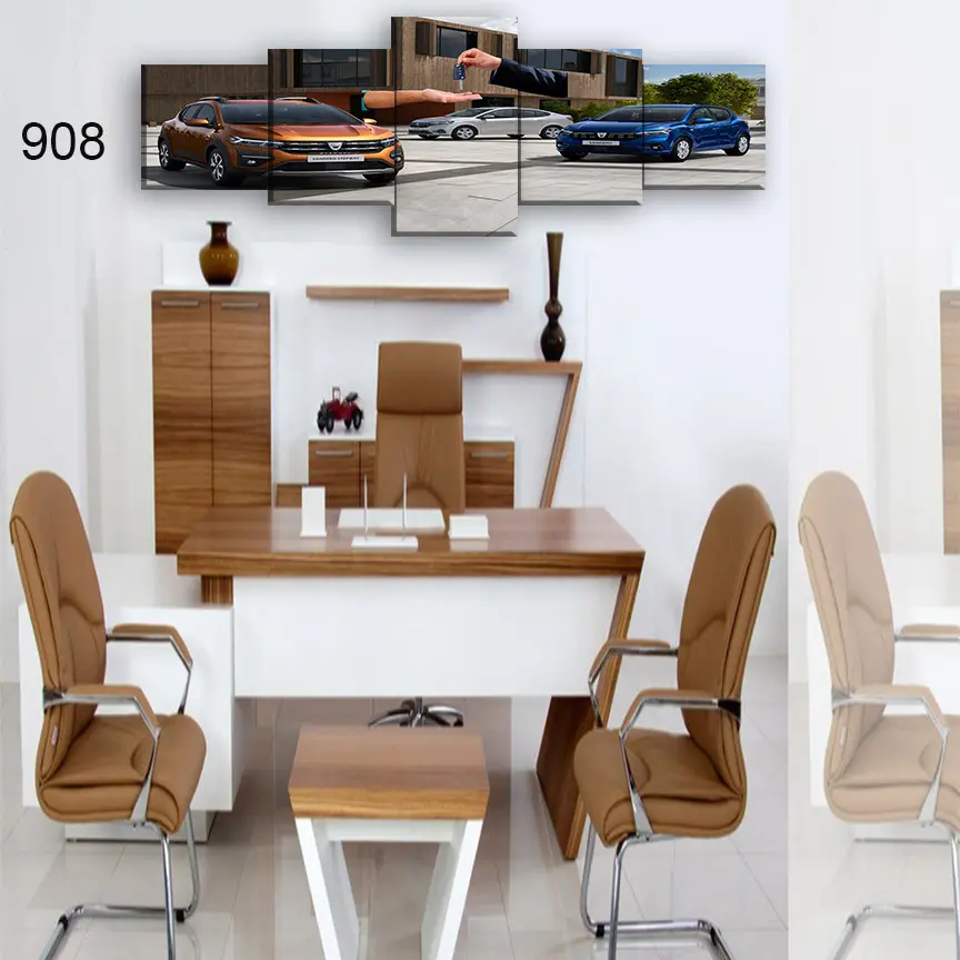 908:لوحة السيارات من خمس اطارات